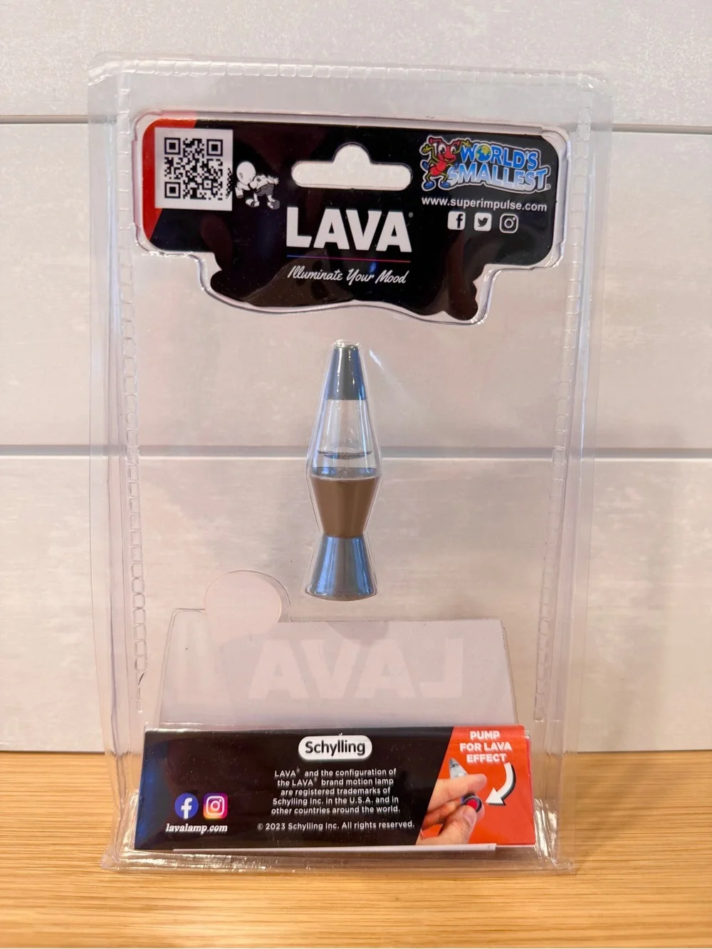 World's Smallest Lava Lamp